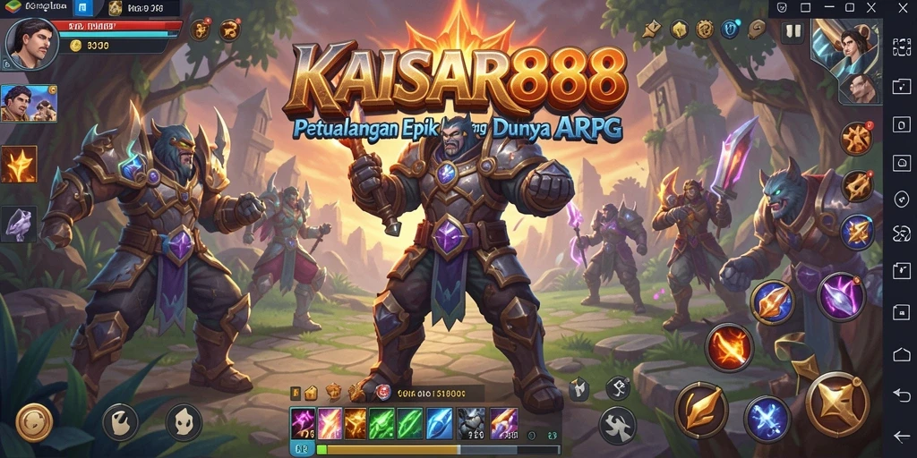 Gameplay ARPG yang mendebarkan dengan grafis menakjubkan.