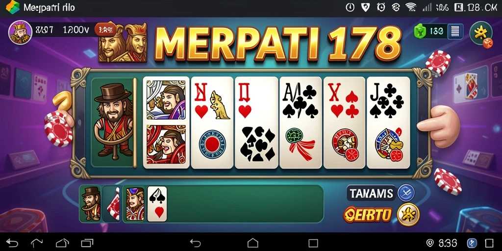 Tampilan menarik dari gameplay Domino di MERPATI178.