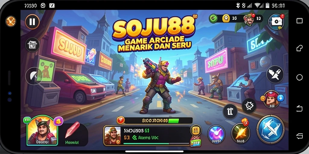Tangkapan layar gameplay SOJU88 yang seru dan menegangkan.
