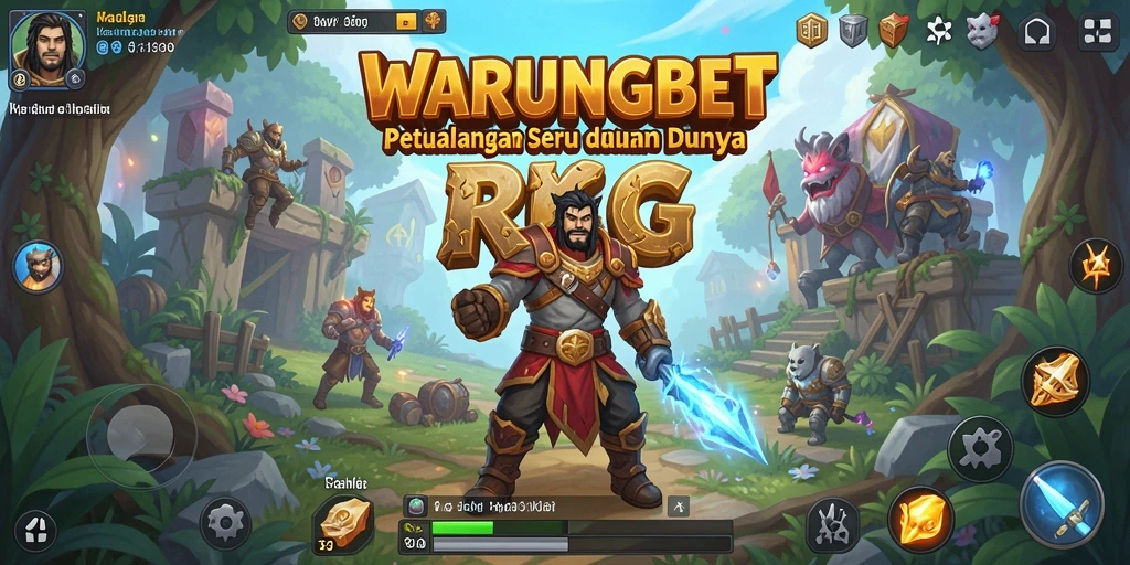 Tampilan gameplay yang seru dan grafis menawan dari WARUNGBET.